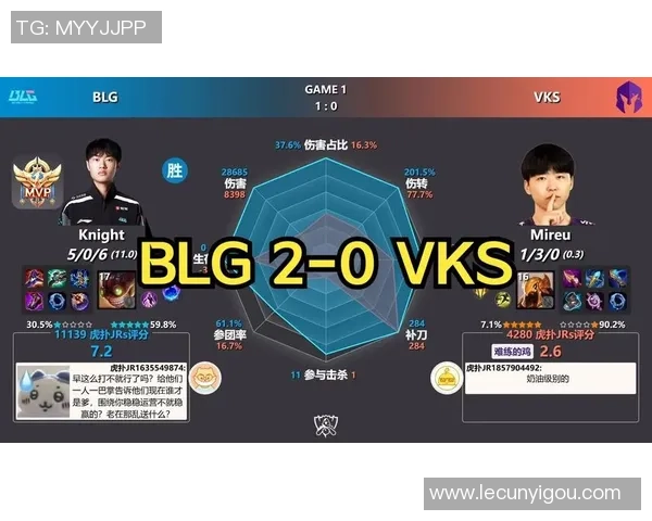 S15瑞士轮第四轮精彩对决BLG战队与VKS战队第二局速战速决分析